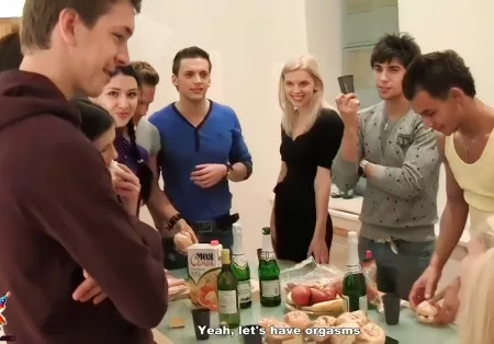 Hard Anal And Oral Fuck Of A Drunk Russian Company